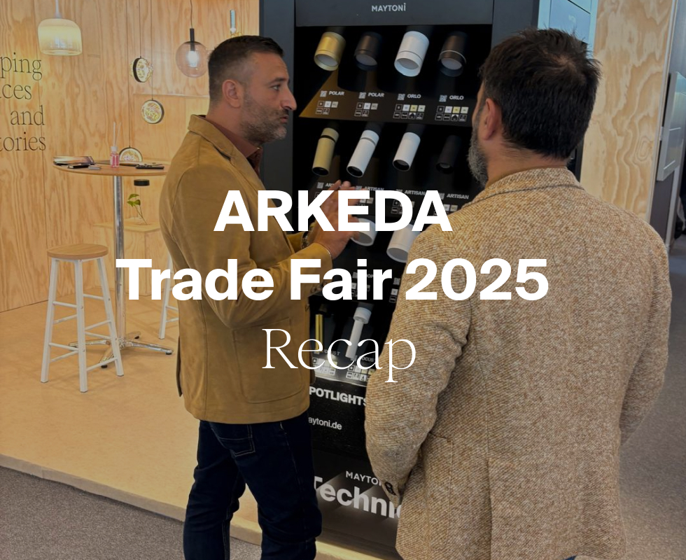 Maytoni at Arkeda: Connecting with Architects and Designers in Southern Italy