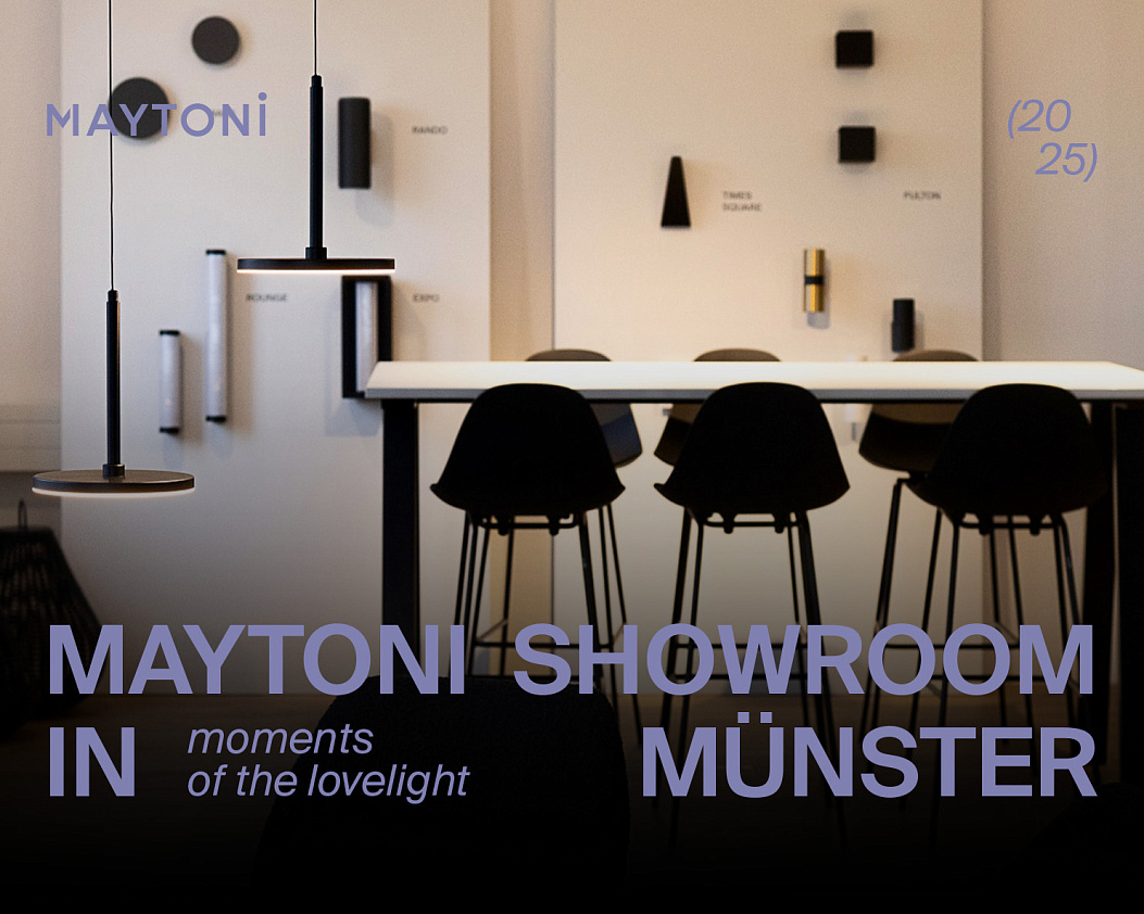 Maytoni Showroom jetzt in Münster geöffnet